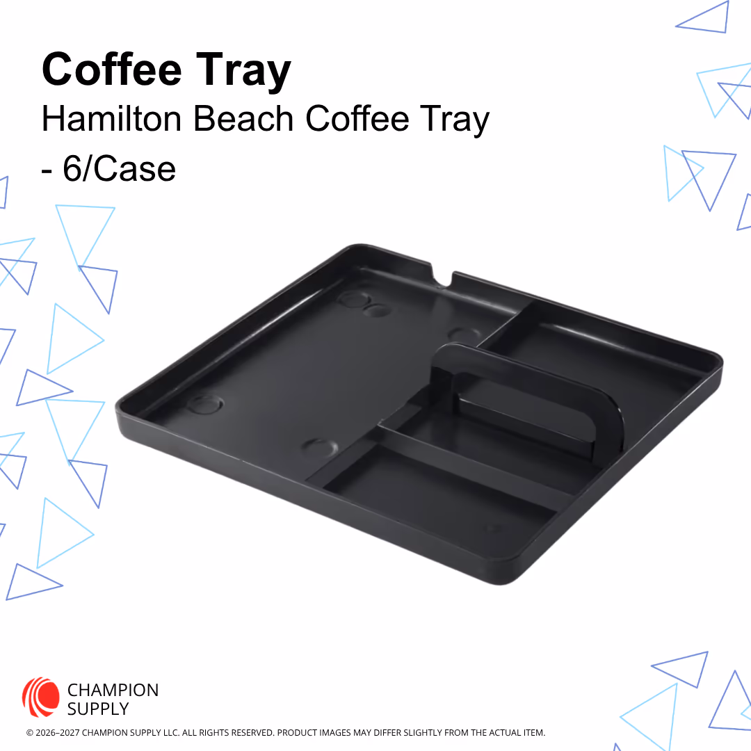 Hamilton Beach Coffee Tray, Case of 6